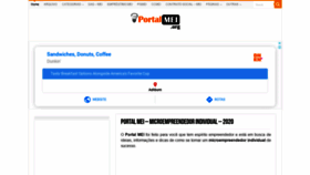 What Portalmei.org website looked like in 2020 (3 years ago)