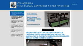 What Pmiamerica.com website looked like in 2020 (3 years ago)