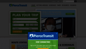 What Piercetransit.org website looked like in 2020 (3 years ago)