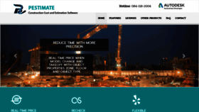 What Pestimate.net website looked like in 2020 (3 years ago)