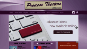 What Princessofmayfield.com website looked like in 2020 (3 years ago)