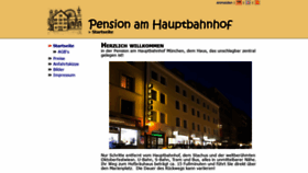 What Pensionamhauptbahnhof.de website looked like in 2020 (4 years ago)
