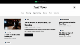 What Pastnews.org website looked like in 2020 (3 years ago)