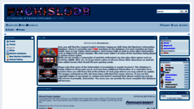 What Pachislodb.com website looked like in 2020 (3 years ago)
