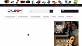 What Pilbox.fr website looked like in 2020 (3 years ago)