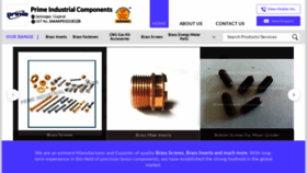 What Primebrasscomponents.com website looked like in 2020 (3 years ago)