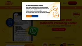 What Parentingrewards.dancow.co.id website looked like in 2020 (3 years ago)