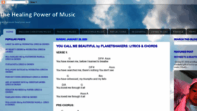 What Psyche-healingpowerofmusic.blogspot.com website looked like in 2020 (3 years ago)