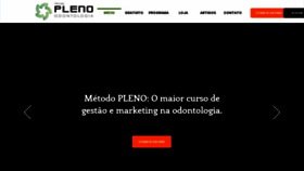 What Plenoodontologia.com.br website looked like in 2020 (3 years ago)