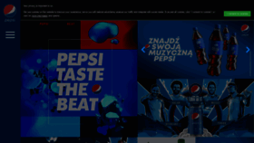 What Pepsi.pl website looked like in 2020 (3 years ago)