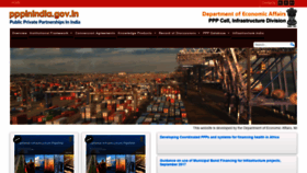 What Pppinindia.gov.in website looked like in 2020 (3 years ago)