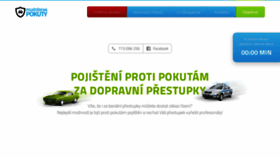 What Pojisteninapokuty.cz website looked like in 2020 (3 years ago)