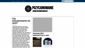 What Portalpuszystych.pl website looked like in 2020 (3 years ago)