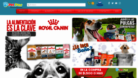 What Petpaw.mx website looked like in 2020 (4 years ago)