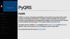 What Pyqrs.eu website looked like in 2020 (3 years ago)