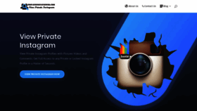 What Privateinstaviewer.com website looked like in 2020 (3 years ago)
