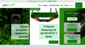 What Pro-emit.de website looked like in 2020 (3 years ago)