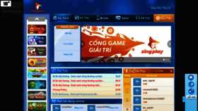 What Play.zing.vn website looked like in 2020 (3 years ago)