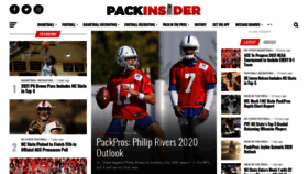 What Packinsider.com website looked like in 2020 (3 years ago)