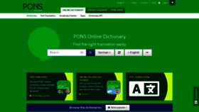 What Pons.eu website looked like in 2020 (3 years ago)