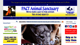What Pactsanctuary.org website looked like in 2020 (3 years ago)