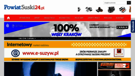What Powiatsuski24.pl website looked like in 2020 (3 years ago)