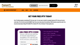 What Premiumtv.biz website looked like in 2020 (3 years ago)