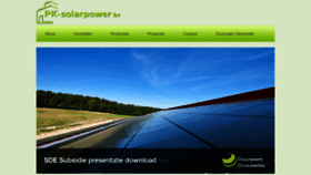 What Pk-solarpower.eu website looked like in 2020 (3 years ago)