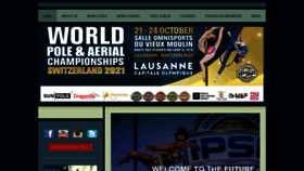 What Polesports.org website looked like in 2020 (3 years ago)