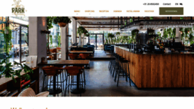 What Parkcafe-restaurant.nl website looked like in 2020 (3 years ago)