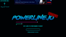 What Powerline.io website looked like in 2020 (3 years ago)