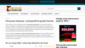 What Perceuse-visseuse.info website looked like in 2020 (3 years ago)