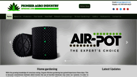 What Pioneeragroindustry.com website looked like in 2020 (3 years ago)