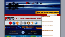 What Pay4hyip.com website looked like in 2020 (3 years ago)