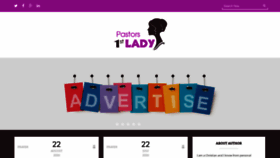 What Pastors1stlady.co.uk website looked like in 2020 (3 years ago)