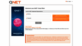 What Portal.qnet.ae website looked like in 2020 (3 years ago)