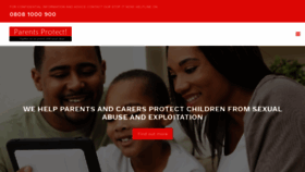 What Parentsprotect.co.uk website looked like in 2020 (3 years ago)