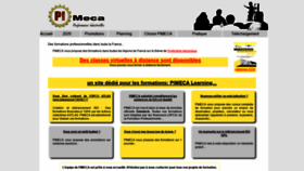 What Pimeca.fr website looked like in 2020 (3 years ago)
