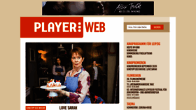 What Playerweb.de website looked like in 2020 (3 years ago)
