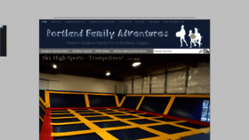 What Pdxfamilyadventures.com website looked like in 2020 (3 years ago)