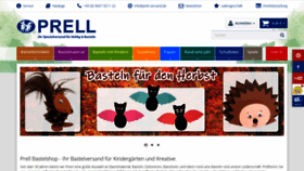 What Prell-versand.de website looked like in 2020 (3 years ago)