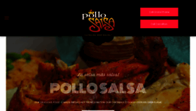 What Pollosalsa.com website looked like in 2020 (3 years ago)