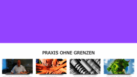 What Praxisohnegrenzen.de website looked like in 2020 (5 years ago)