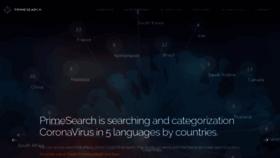 What Primesearch.io website looked like in 2020 (3 years ago)
