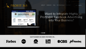 What Profit365.org website looked like in 2020 (3 years ago)