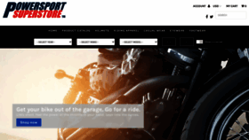 What Powersportsuperstore.com website looked like in 2020 (3 years ago)