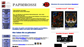 What Papierossi.de website looked like in 2020 (3 years ago)