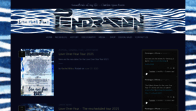 What Pendragon.mu website looked like in 2020 (3 years ago)
