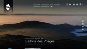 What Parc-ballons-vosges.fr website looked like in 2020 (3 years ago)