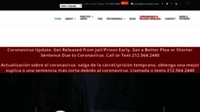 What Petruslaw.com website looked like in 2020 (4 years ago)